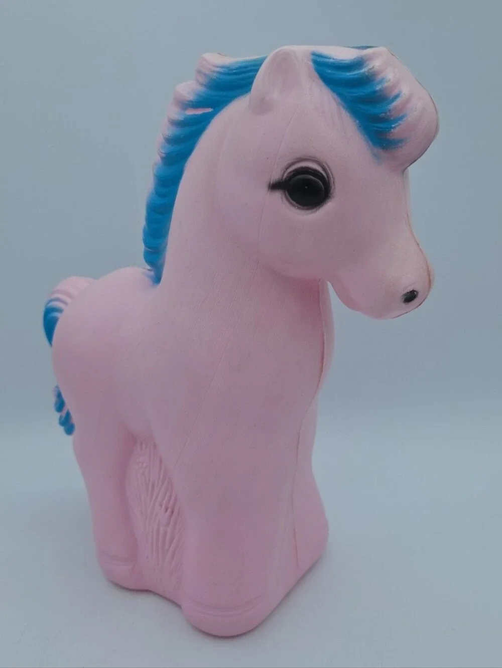 Vintage A J Renzi Corp Pink Carousel Horse Plastic 10